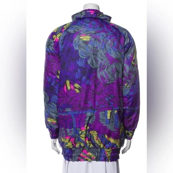 Vintage 80s 90s Obermeyer Renoir Ski Snowboard Jacket Coat Statement Colorful 6
